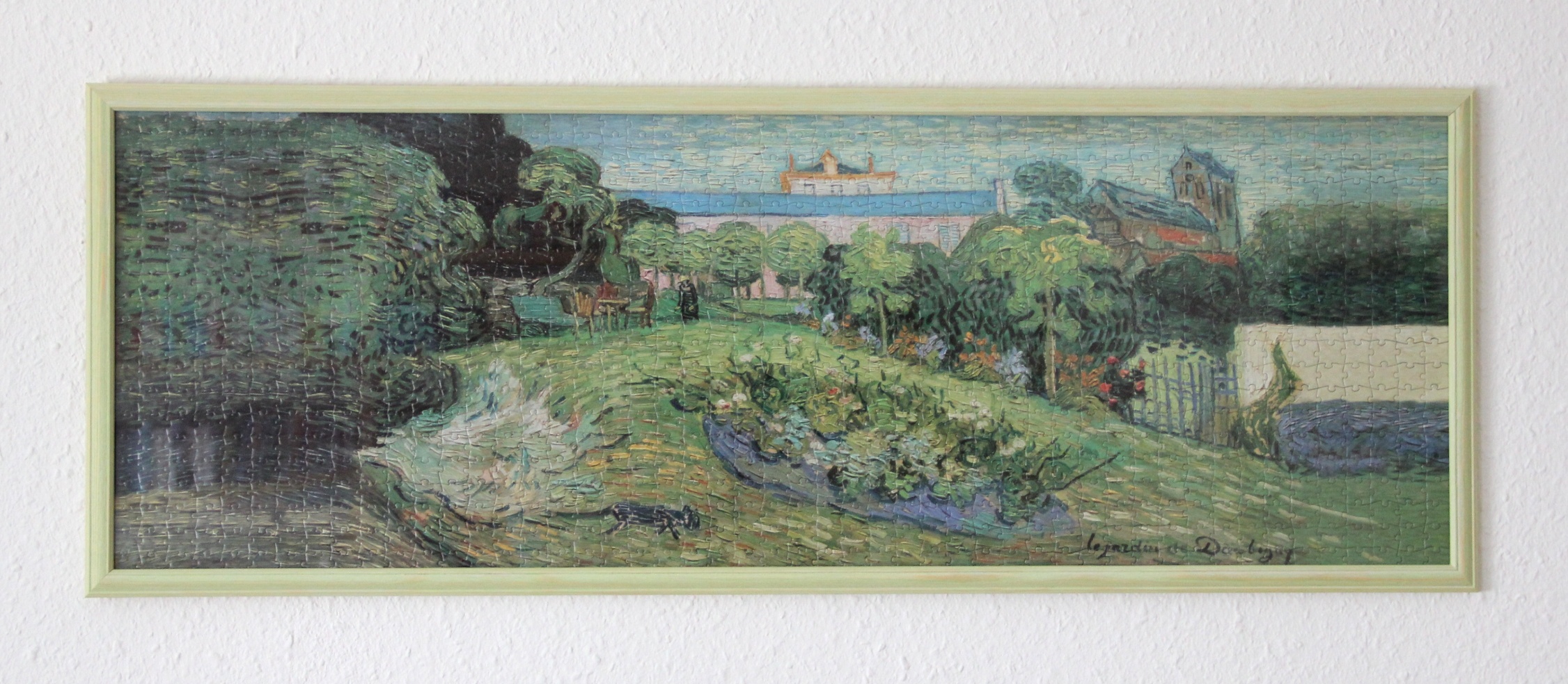 Puzzle mit Rahmen